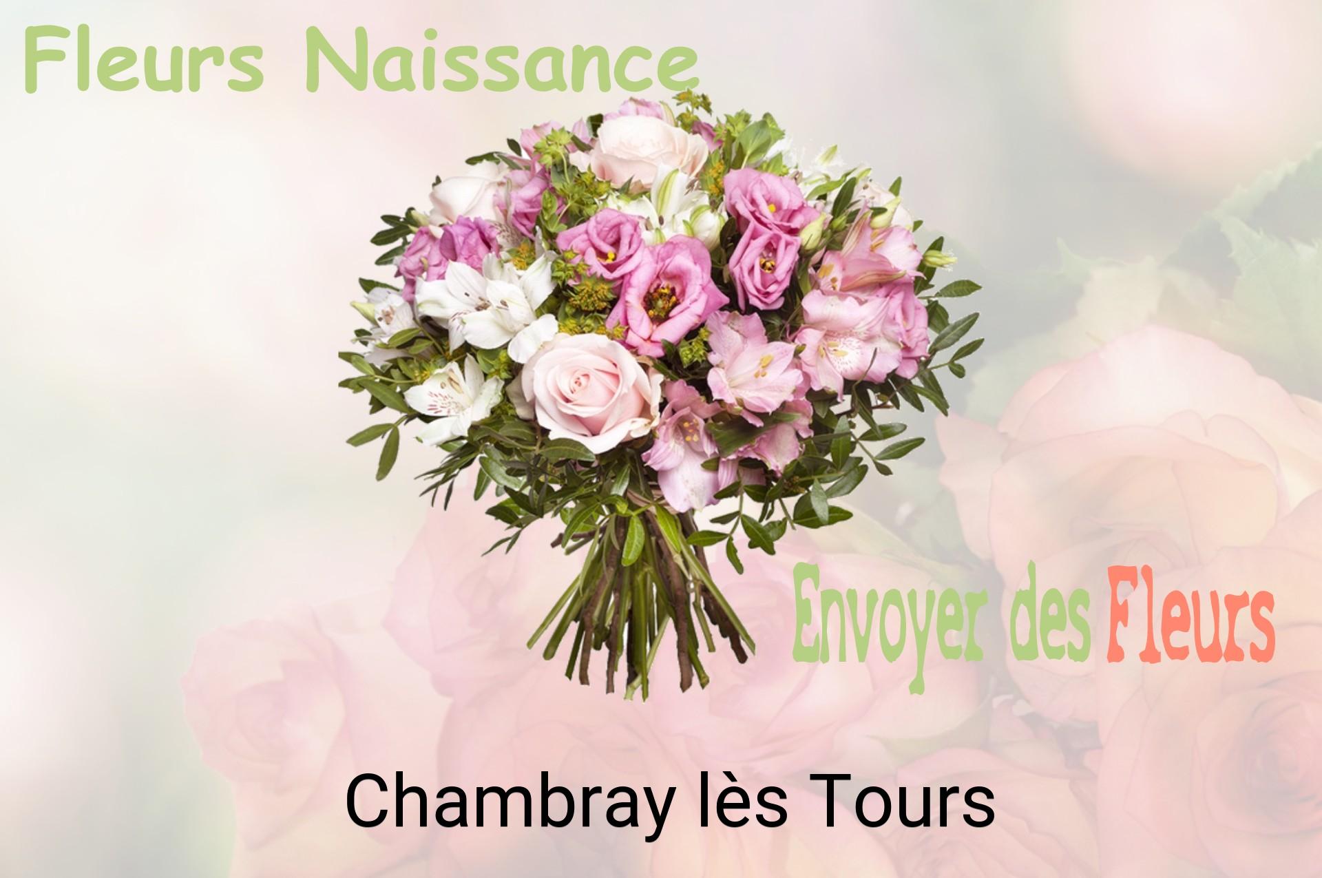 Bouquet de fleurs de naissance livré à Chambray-lès-Tours